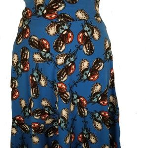 LulaRoe|Ballon Parade Print|Twirl Skirt